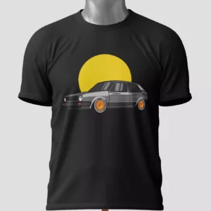 T-shirt Golf Lifestyle - Motif rétro club-house - Coton bio