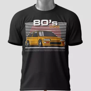 T-shirt Honda - Logo vintage 1970 - Coton 240g/m²